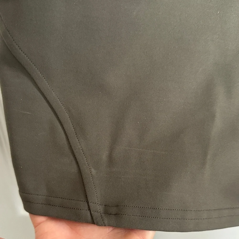 Olive Green Women's Sleeveless Top - Picture 2 of 5